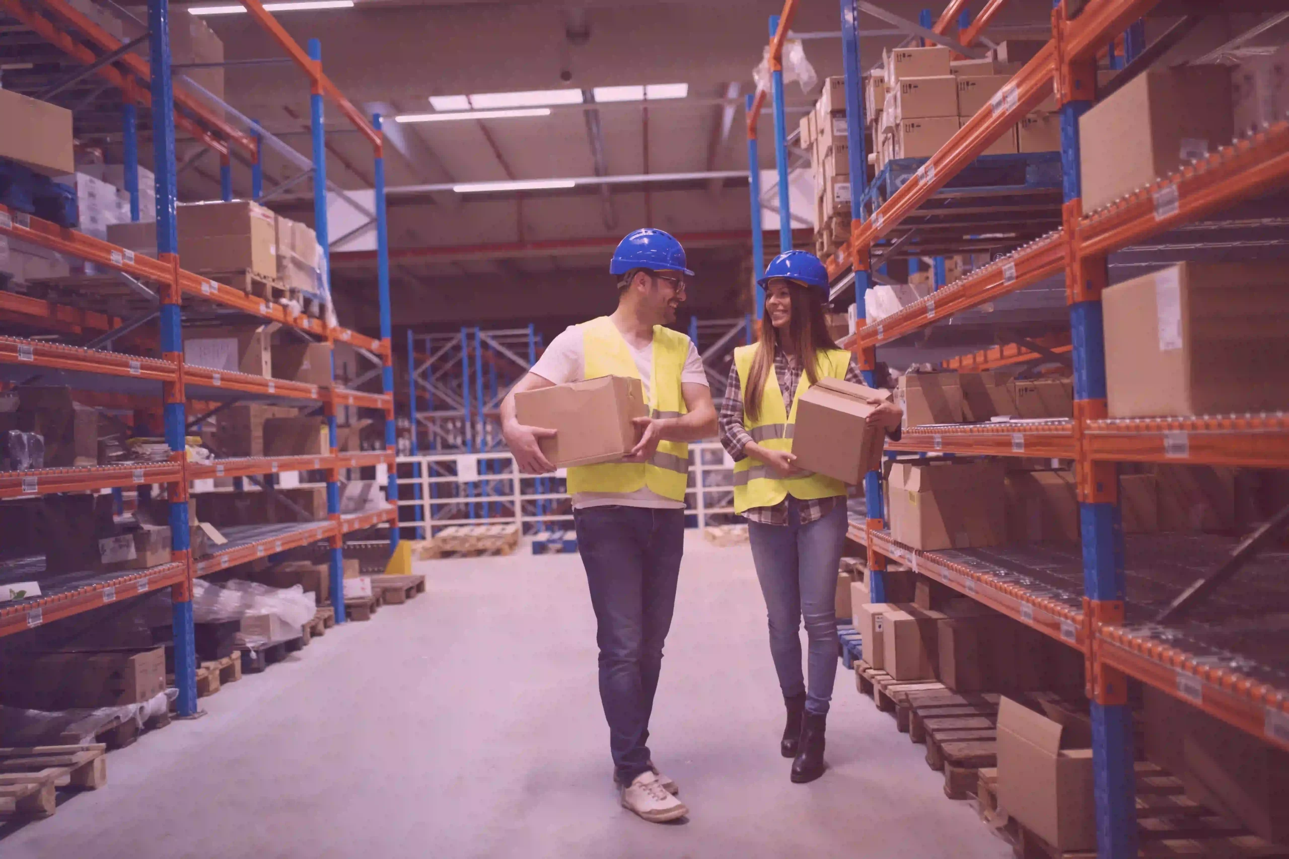 Explore Amazon warehousing solutions and distribution systems.